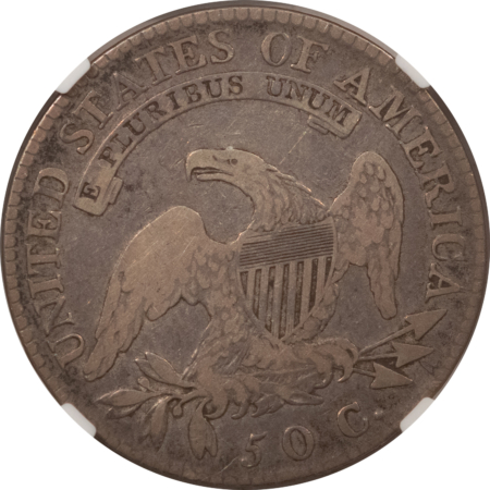 Early Halves 1819/8 CAPPED BUST HALF DOLLAR – NGC F-12, SMALL 9
